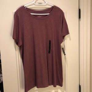 Torrid Classic Fit Red T-Shirt Size 2X